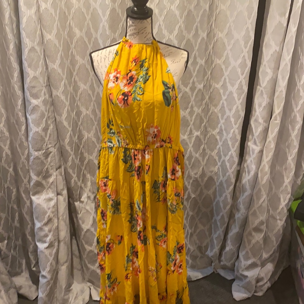 NY&Co Extra Long Maxi Dress